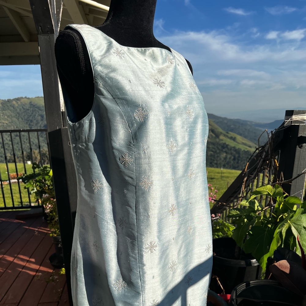 Lilly Pulitzer Pale Blue Shimmery Dress